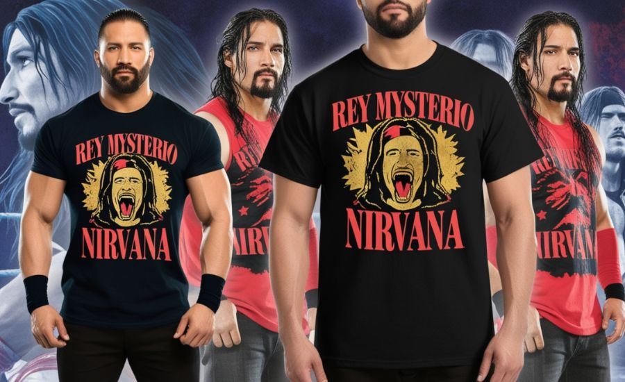 Availability and Demand for the Rey Mysterio Nirvana Inspired Shirt