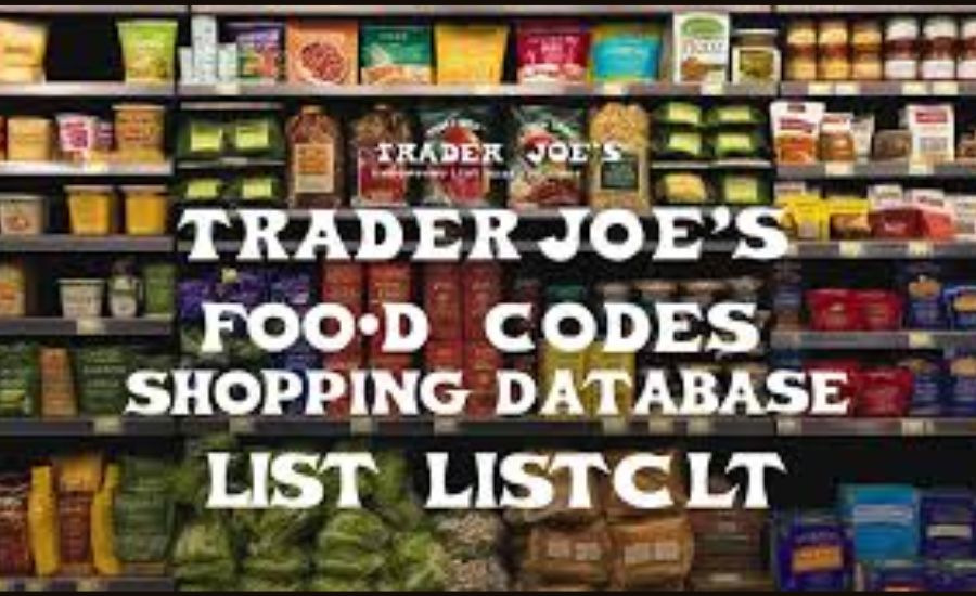 Utilizing the Food Code Navigation Excel Shopping List Database List from Trader Joe's 