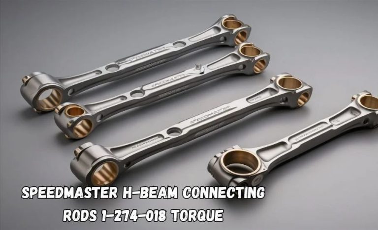 Speedmaster H-Beam Connecting Rods 1-274-018 torque