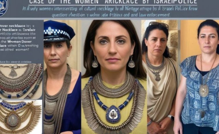 Women Arrreste Dover Necklace By Israelipolice, Significance & More