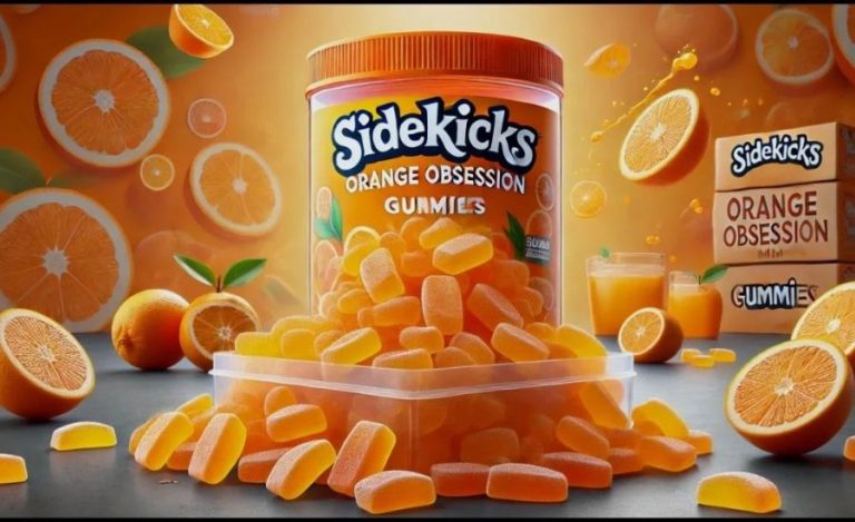 Orange Obsession - Sidekicks - 200mg Gummies Review